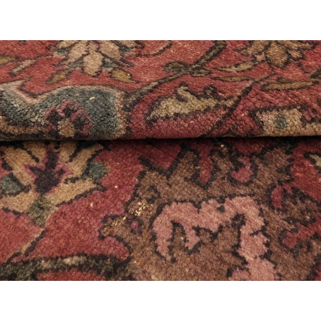 1940s Vintage Persian Hamedan Rug-8′4″ × 11′8″ For Sale - Image 11 of 13