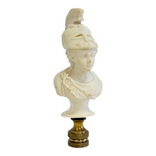 Vintage Roman Soldier Lamp Finial For Sale