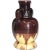 Rustic Vintage Double Handled Brown Drip Glaze Amphora Vase/Jug For Sale - Image 3 of 11