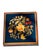 Blue 1970s Vintage Dark Blue Italian Wood Inlay Musical Box For Sale - Image 8 of 9