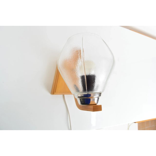 Mid-Century Wall Lamp by Drevo Humpolec, 1960s For Sale - Image 10 of 14