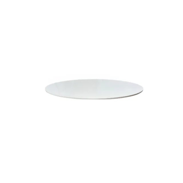 2020s Williams-Sonoma Oval Dining Table Top – Blizzard Caesarstone (Tabletop Only) For Sale - Image 5 of 10