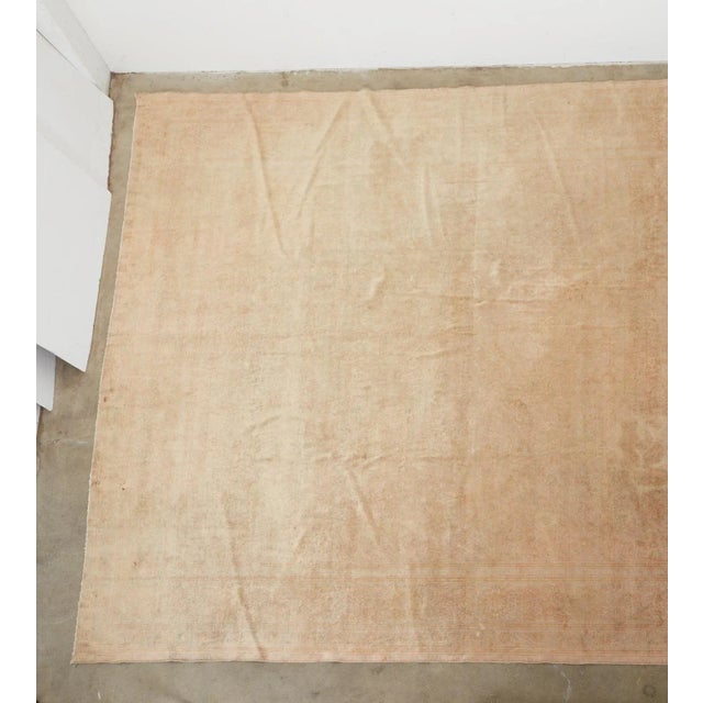 Absolutely stunning antique Art Nouveau room-sized Turkish Sivas rug. Produced from luminous hand knotted wool with an...