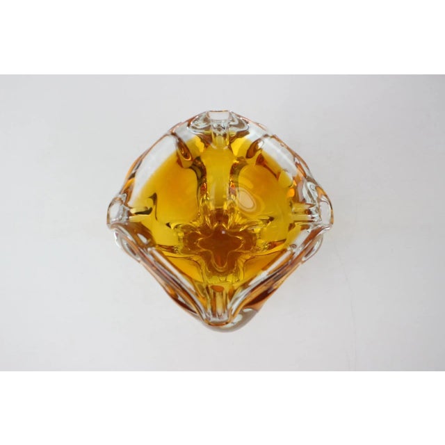 1960s Art Glass Bowl by Josef Hospodka for Chribska Glassworks, 1960s For Sale - Image 5 of 8