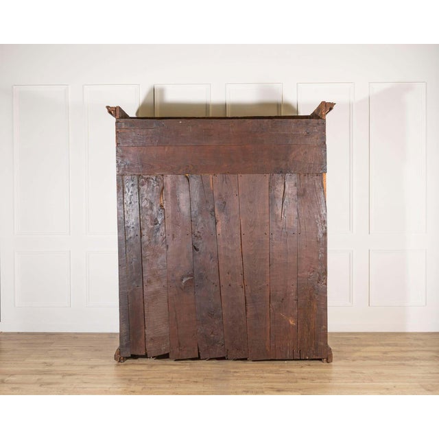 18th-Century Tuscan Poplar Wardrobe Dated 1751 For Sale In Atlanta - Image 6 of 7