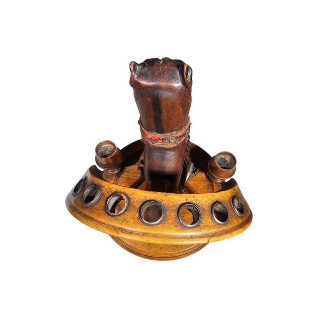 Antique French Tobacco Pipe Stand, 1890 For Sale - Image 9 of 18