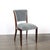 Set of Eight Art Deco Sculptural Walnut Dining Chairs in Plush Mohair Upholstery For Sale - Image 17 of 18