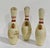 Vintage Red Crown Brunswick Bowling Pins - 3 Pieces For Sale - Image 10 of 11