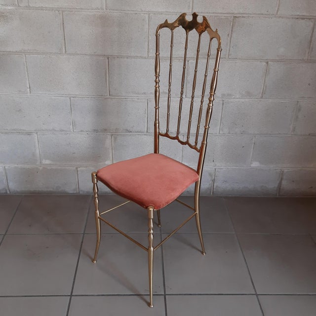 Chiavari Chair in Polished Brass, 1950s For Sale - Image 12 of 12