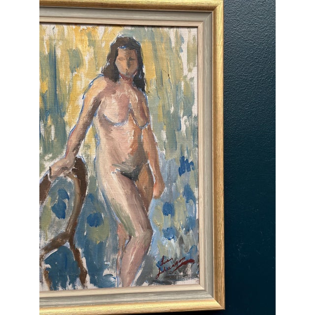 Sven Johansson, Nude Model Study, 1960s, Oil on Canvas, Framed For Sale - Image 9 of 14