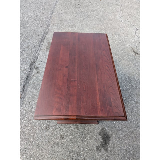 Wood Vintage Knob Creek Traditional Mahogany 4-Drawer Nightstand For Sale - Image 7 of 9