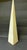 Late 20th Century Minimalist White Marble Obelisk Sculpture – 18.5" For Sale - Image 4 of 10