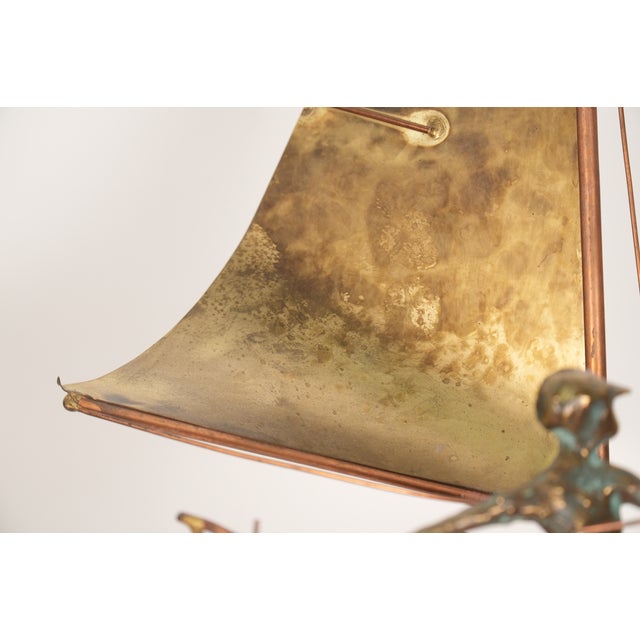 Signed Curtis Jeré Sailboat on Quartz Sculpture For Sale - Image 10 of 10