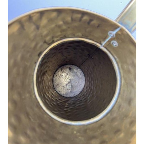 Vintage Umbrella Stand in Hammered Brass For Sale - Image 15 of 16