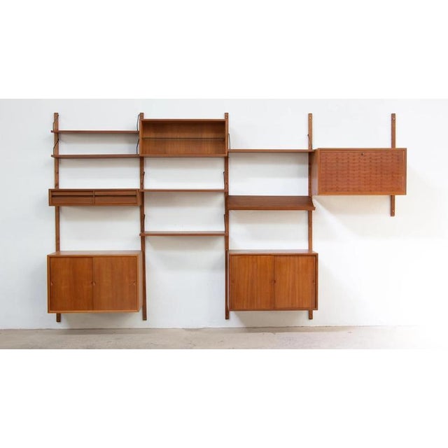 Danish Royal System Wall Unit by Poul Cadovius, 1940s For Sale - Image 10 of 10