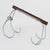 1940s Jacques Adnet Art Deco Chrome and Wood Bottle Holder Wine Pourer Server For Sale In Atlanta - Image 6 of 11