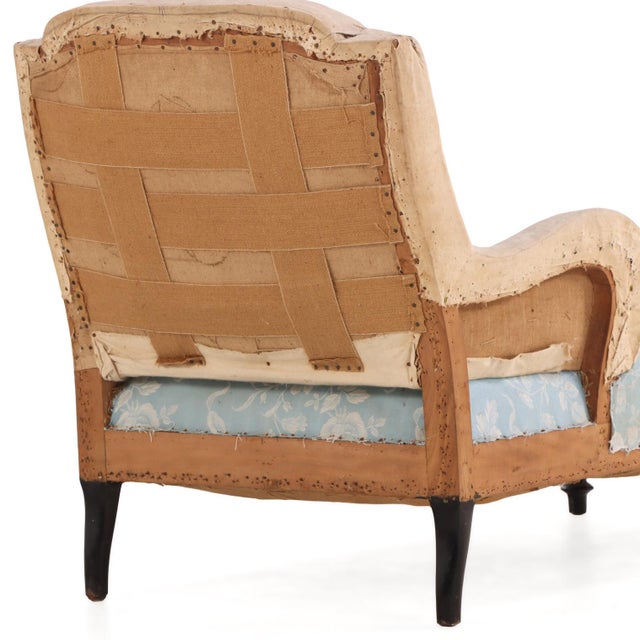 French Napoleon III Chaise Longue With Turned Legs, C. 1860 For Sale - Image 4 of 7