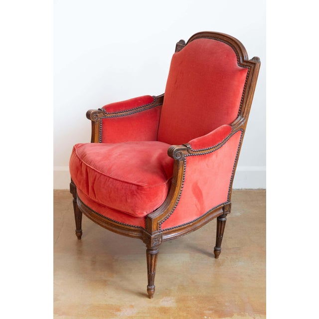 French French 18th Century Louis XVI Bergere For Sale - Image 3 of 10