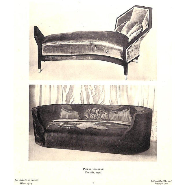 Vintage Rare Pierre Chareau Chaise Lounge Chair Fainting Couch French Art Deco For Sale In Miami - Image 6 of 10