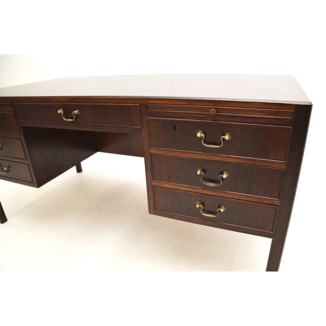 Danish Desk by O. Bank Larsen, 1950s For Sale - Image 13 of 16