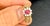 Contemporary 0.50 Carat Natural Ruby and Diamond 14 Karat Yellow Gold Ring For Sale - Image 3 of 18