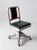 Silver Mid-Century Shaw-Walker Swivel Desk Chair For Sale - Image 8 of 14
