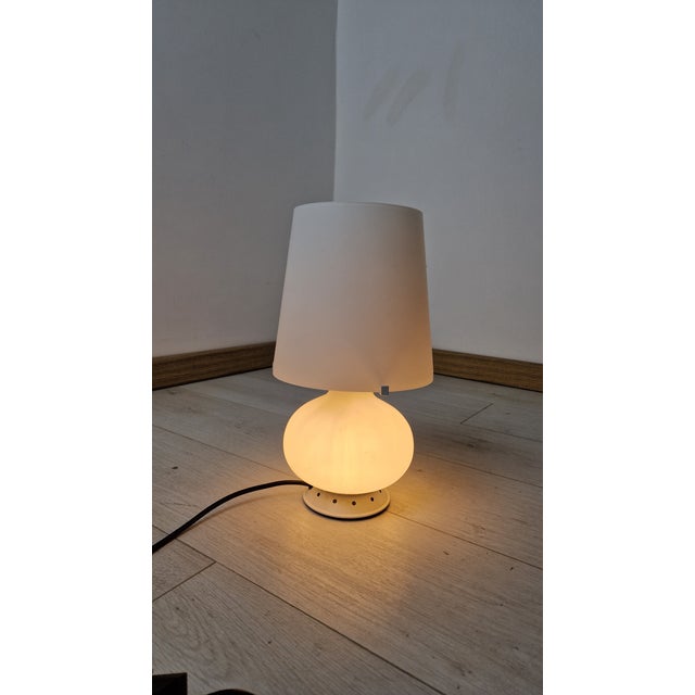 Model 18537/0 Mini Table Lamp by Max Ingrand for Fontana Arte, 1954, in Very Good conditions. Designed 1950 to 1959 This...