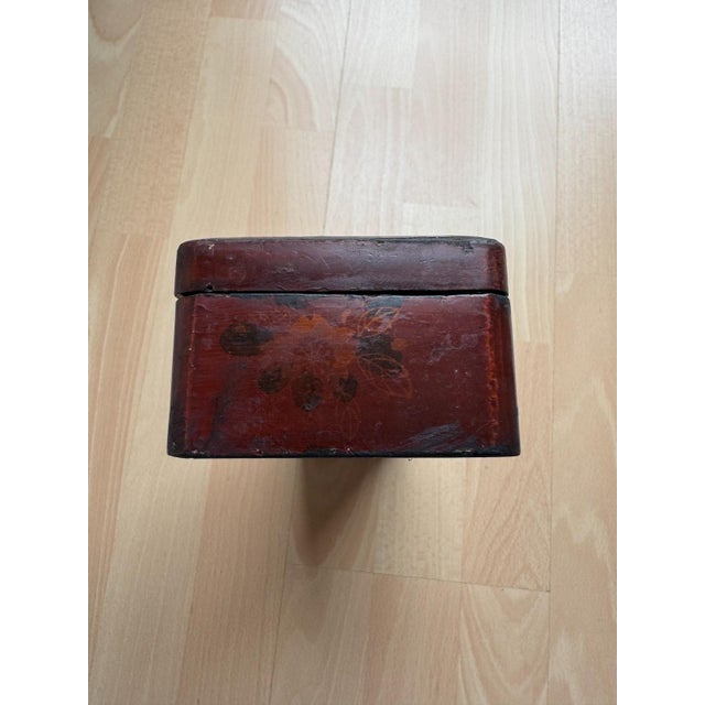 Meiji Japanese Lacquer Box, 1990s For Sale - Image 12 of 13
