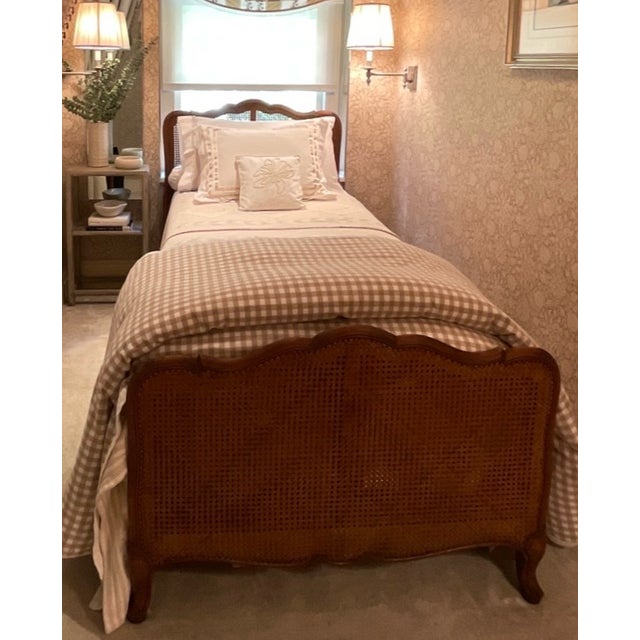PLEASE NOTE. This listing is for the bed frame only. Mattress, bunky board and bedding shown in photos are not included. I...