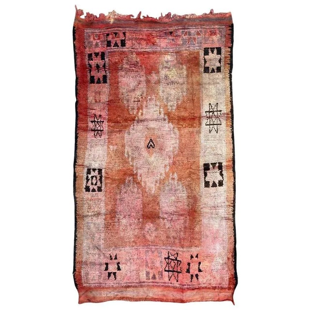 Large Vintage Moroccan Berbere Rug For Sale - Image 13 of 13