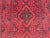 Textile Extra-Long Red and Navy Tribal Medallion Runner Rug, 2'7" X 19'1" For Sale - Image 7 of 16