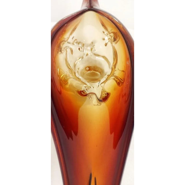 Italian Murano Crystal Bowl, 1970s For Sale - Image 7 of 9