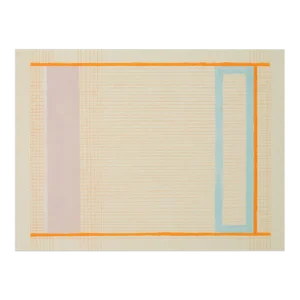 Contemporary Abstract Acrylic on Linen on Board Painting "C63" by Elizabeth Gourlay