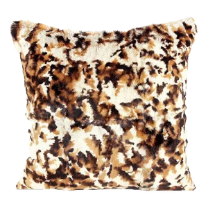 Vintage Animal Skin Fur Cowhide Pillow Cover