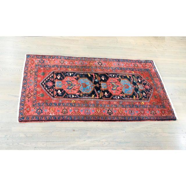 Early 20th Century Persian Hamadan Rug For Sale - Image 16 of 16