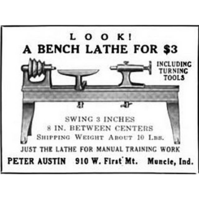 Early 20th Century Peter Austin Bench Lathe For Sale - Image 4 of 10