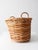 Vintage Handwoven Wicker Basket For Sale - Image 6 of 10