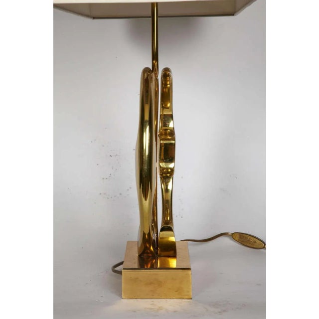 1970s Sculptural Bronze Lamps by Willy Daro, 1970s, Set of 2 For Sale - Image 5 of 11