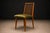 Rare Set of Six Dining Chairs by Joaquim Tenreiro in Caviúna Wood & Olive Green Mohair, Brazil, 1950s For Sale - Image 9 of 16