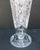 Transparent American Brillant Cut Trumpet Vase Circa 1930s For Sale - Image 8 of 10
