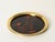 Gold Round Serving Tray in Tortoiseshell Effect from Christian Dior, 1970s For Sale - Image 8 of 12