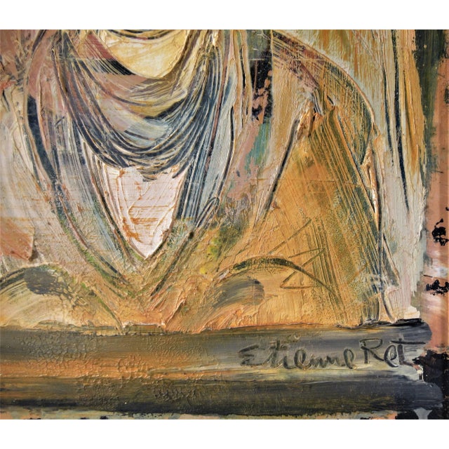 Impressionist Etienne Ret, Becassine, Circa 1950 For Sale - Image 3 of 4