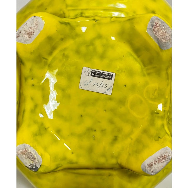 Mid Century Modern Rosenthal Netter Chartreuse Soup Tureen For Sale - Image 9 of 10