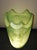 Chartreuse Sculptural Vases in Fiberglass, Set of 3 For Sale - Image 8 of 9