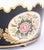 Vintage Italian Black and Gilt Tole Floral Jardiniere Cachepot For Sale - Image 9 of 11