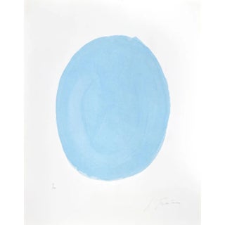 Lucio Fontana, Nudo Azzurro, Etching, 1967 For Sale