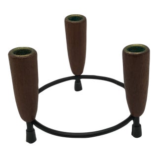 1950's Mid-Century Modern Danish Candle Holder For Sale