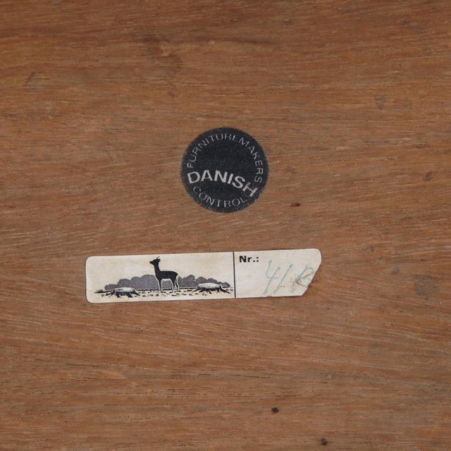 Model 41B Side Table in Rosewood by Severin Hansen for Haslev Furniture, 1960s For Sale - Image 12 of 13