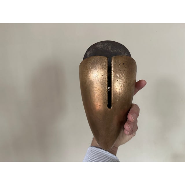 Modern Modern Bronze Wall Sconce, 1960 For Sale - Image 3 of 18