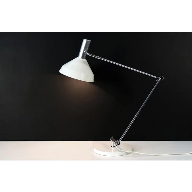 Silver Type 60 Table Lamp from Baltensweiler, 1957 For Sale - Image 8 of 8